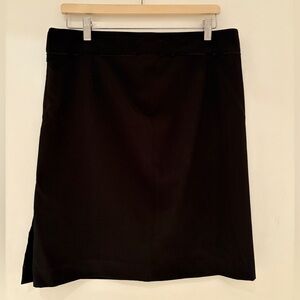 Austin reed women’s black business formal pencil skirt with slit